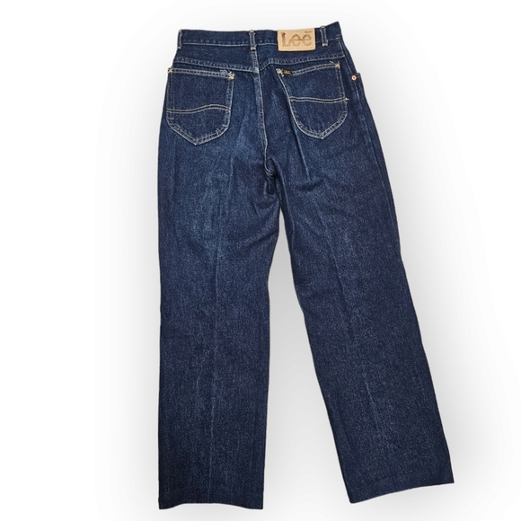 Vintage 80s  Lee Women's Cotton Jeans Junior's Size 11 High Waist Mom Je… - Picture 1 of 7